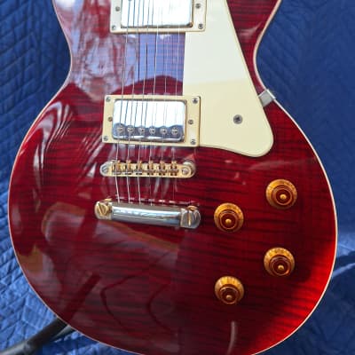 Epiphone Les Paul Std. 2000 - Wine Red with Gibson Hard Case image 4