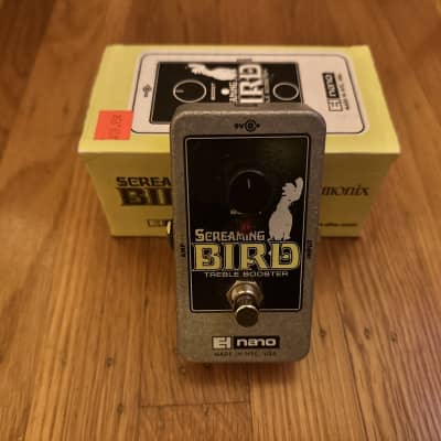 Electro-Harmonix Screaming Bird Treble Booster Pedal | Reverb