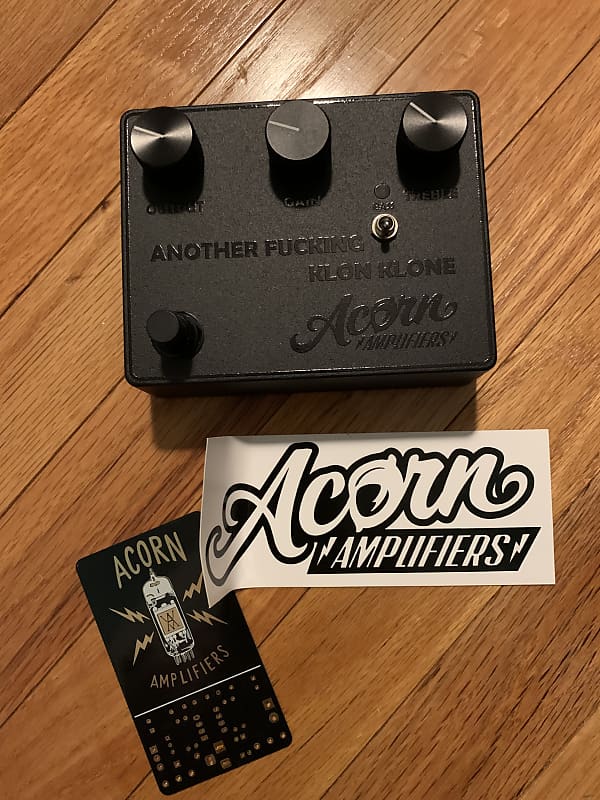 Acorn amplifiers Not another klon klone 2022 Black Reverb