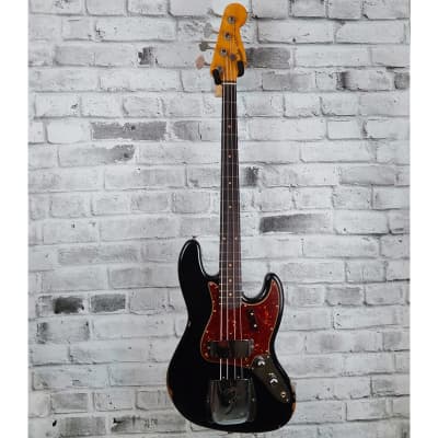 Fender Custom Shop '62 J Bass Relic, Rosewood Fingerboard, Aged Black for sale