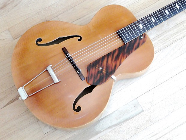 1941 Epiphone Blackstone Vintage Archtop Acoustic Guitar w Gibson Lifton Case Adirondack Spruce Top