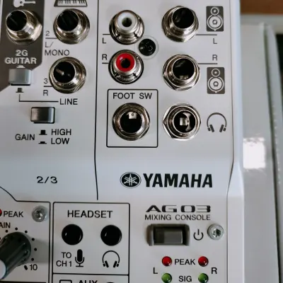 Yamaha AG03 3 Channel Mixer image 4
