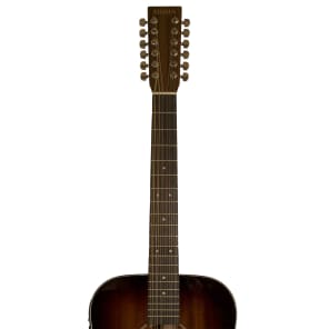 Sigma Guitars 15 Series Mahogany Guitar with ChromaCast Accessories, Shadowburst - 12-String Dreadnought / Acoustic-Electric / 1 image 3