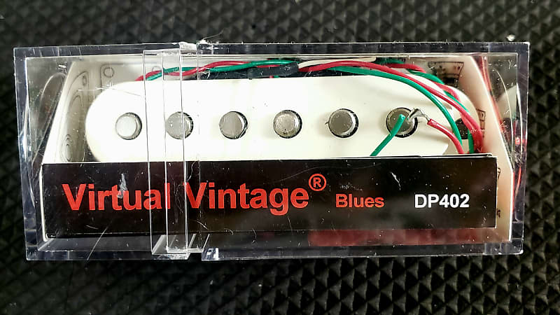 DiMarzio DP402W Virtual Vintage Blues Strat Pickup - White image 1
