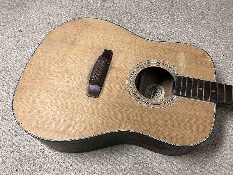 MIK Vintage Jackson Charvel Model 550 Acoustic Guitar *Project image 1