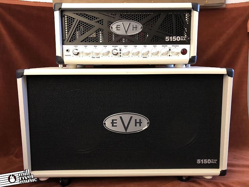 EVH 5150 III 6L6 3-Channel 50W Guitar Tube Head & EVH-212ST 2x12