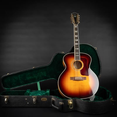 2013 Guild USA F-412 - Antique Burst | USA New Hartford Jumbo Maple 12-String Acoustic Guitar Arched Back Pickup F-512 | OHSC for sale