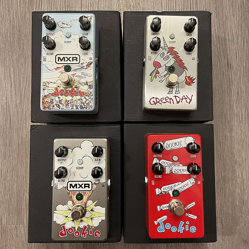 MXR DD25 Full Collection! Green Day Dookie Drive Overdrive Reverb