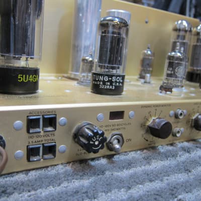 HH Scott Type 280 Tube Amp, Rare, Top Line, 75 Watts, 1960s, USA Needs Restoration/Complete, Original, Good Condition, Potential 1960s - Gold / Brown image 11