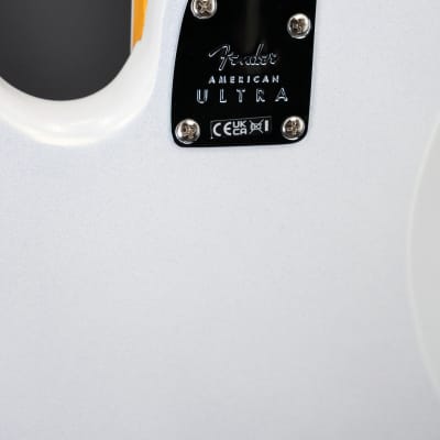 Fender American Ultra Jazz Bass - Rosewood Fingerboard - Arctic Pearl - Ser. US23095695 image 9