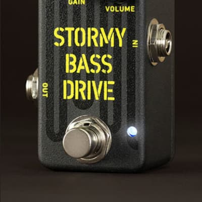 E.W.S.  Stormy Bass Drive  Mini Bass Overdrive Pedal 2023  New! image 2