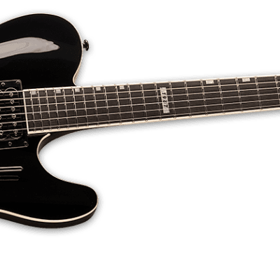 ESP LTD Eclipse '87 Black Electric Guitar + Hard Case 1987 image 4