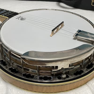 1990 Deering Calico 5-String Banjo - Blonde image 2