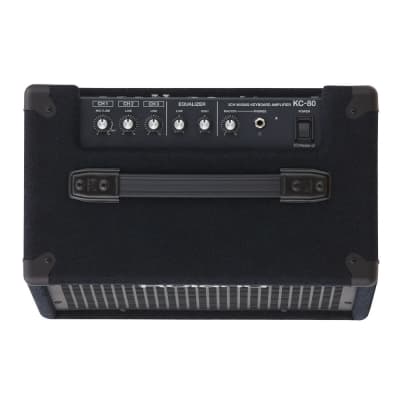 Roland KC-80 50Watt Twin Bass-Reflex 3-Channel Onboard Mixing Keyboard Amplifier image 6