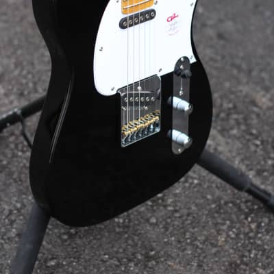 G&L ASAT Classic Tribute Electric Guitar in Gloss Black image 5