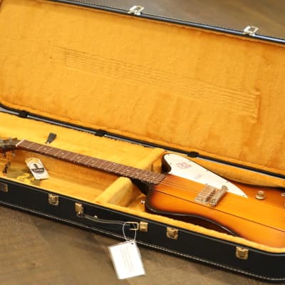 Unplayed! Gibson Custom Eric Clapton 1964 Firebird I Reverse Headstock Vintage Sunburst + COA OHSC image 23