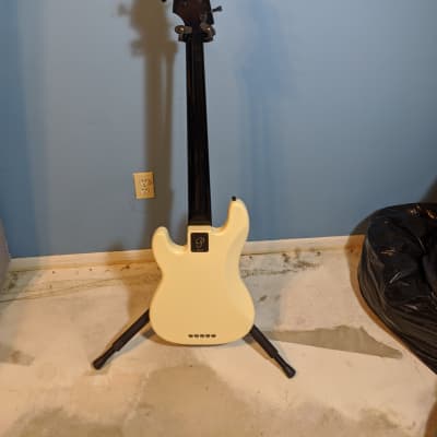 American Fender/Warmoth 5 string Precision Bass  Tuxedo build image 5
