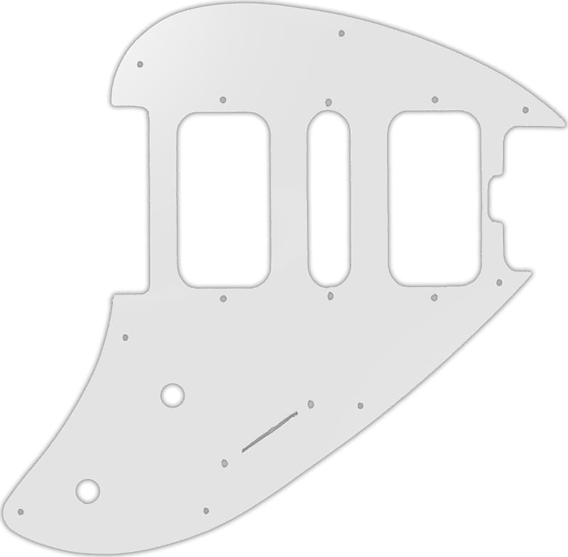 WD Custom Pickguard For Music Man Silhouette #22 Translucent | Reverb