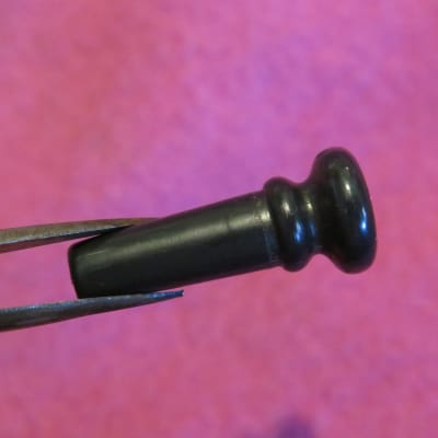 vintage 1959 Gibson strap button plug for es 175 archtop acoustic image 10