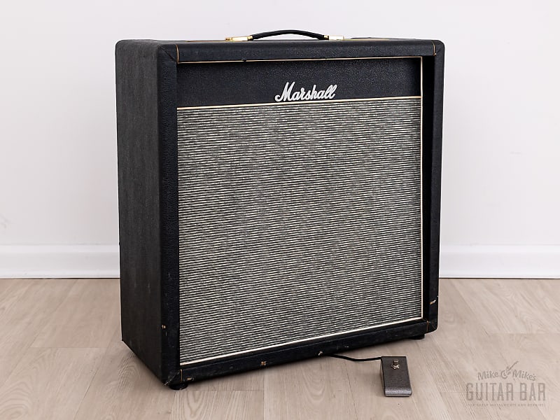 1967 Marshall JMP 1987T Tremolo 50 Plexi Panel 4x10 Vintage Tube Amp w/ Celestion 7442, Ftsw image 1