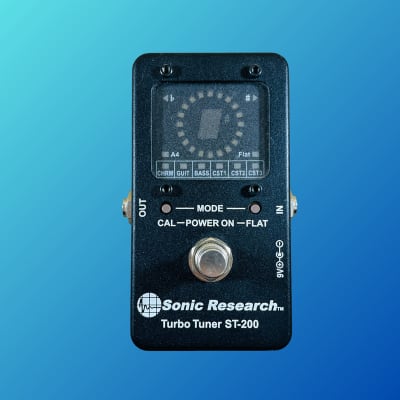 Sonic Research ST-200 Strobe Tuner | Reverb