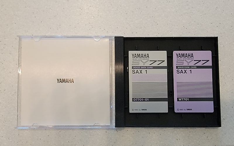 Yamaha SY77 | SY55 | SY22 | TG77 Synthesizer (S7701) SAX 1