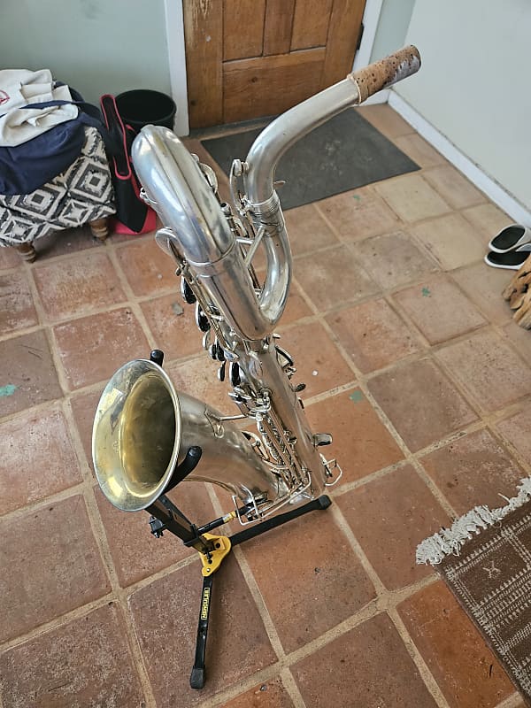 Buescher True Tone Baritone Saxophone Very early 1900's - | Reverb