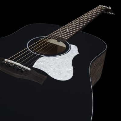 Seagull S6 Classic Black A/E Electric Acoustic Guitar image 3