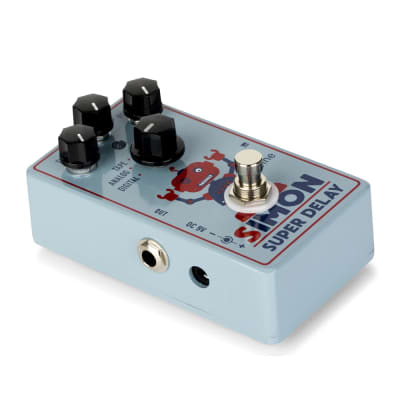 Caline CP-513 Simon Super Delay Guitar Effect Pedal with Digital, Analog and Tape options True Bypas image 3
