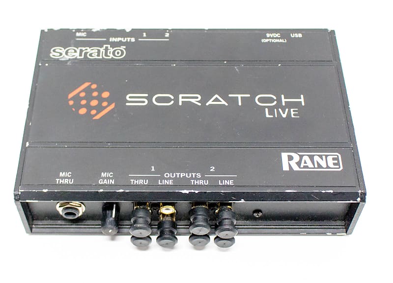 Rane SL1 Serato Scratch Live USB DJ Audio Interface