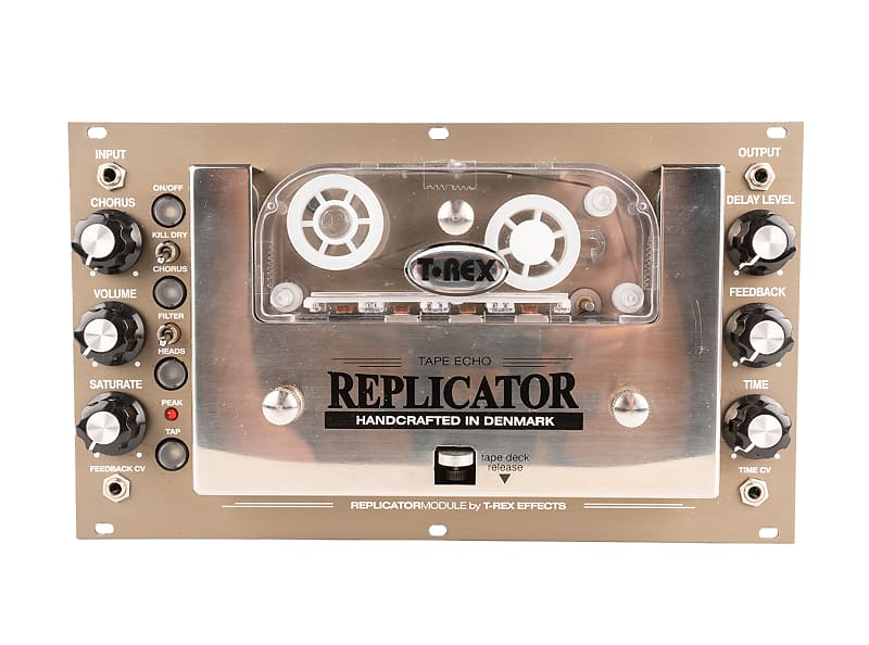 TRex Replicator Tape Delay (Eurorack) [USED] Reverb