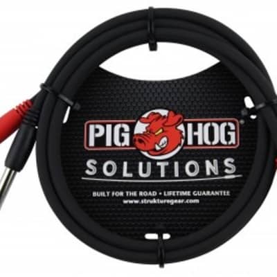 Pig Hog Solutions - 3ft RCA-1/4' Dual Cable, PD-R1403 image 4