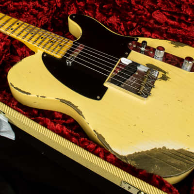Fender Custom Shop 2017 LTD NAMM Nocaster Heavy Relic - Faded Nocaster Blonde #16942 image 13