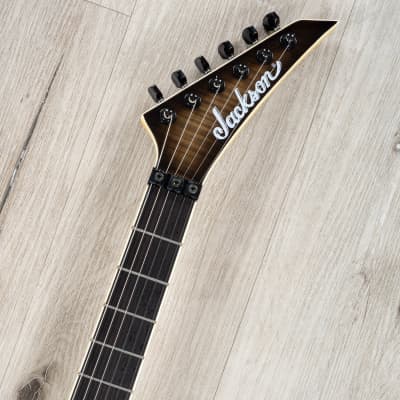 Jackson Limited Edition Wildcard Soloist SL2FM Guitar, Ebony Fretboard, Transparent Black Burst image 8