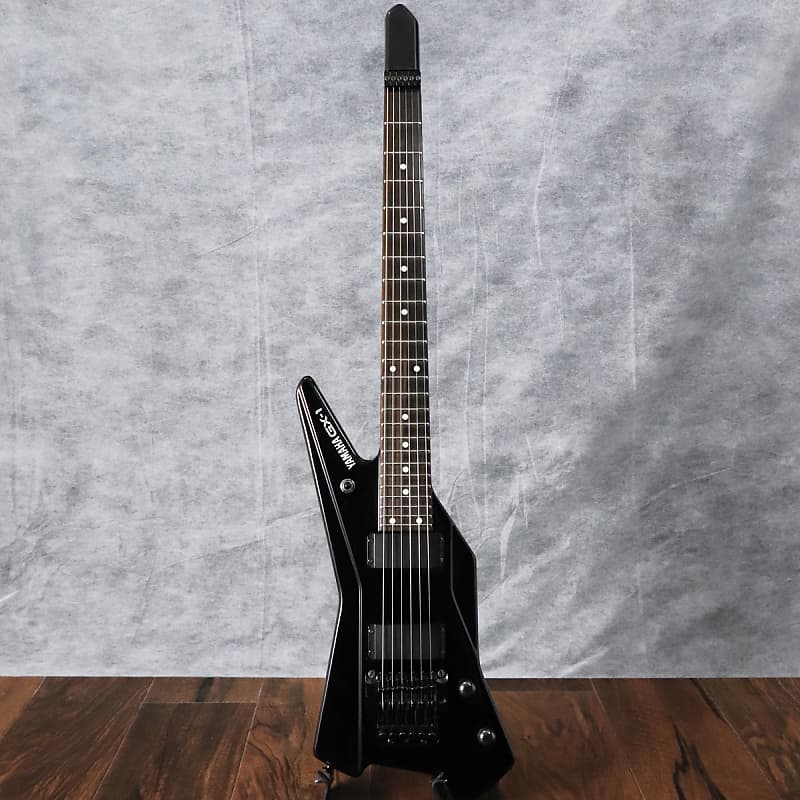 Yamaha GX-1　ヘッドレス エレキギター Yamaha GX-1 1986 Black RAER Vintage Japan Guitar | Reverb