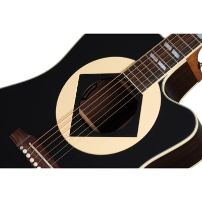 Gibson Jerry Cantrell “Atone” Songwriter Acoustic Electric Guitar - Ebony image 2