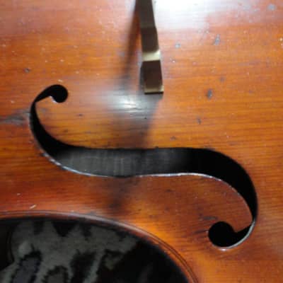Abraham Prescott (?) New England Church Bass c. 1840 Cello image 19