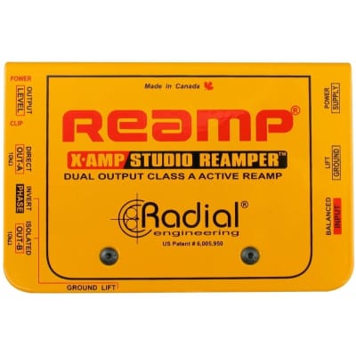 Radial X-AMP Active Re-Amplifier, With J48, X-Amp, Case and Power Supply image 4
