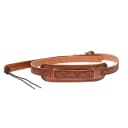 Gretsch G6332 Tooled Leather Jeweled Buckle Guitar Strap Walnut