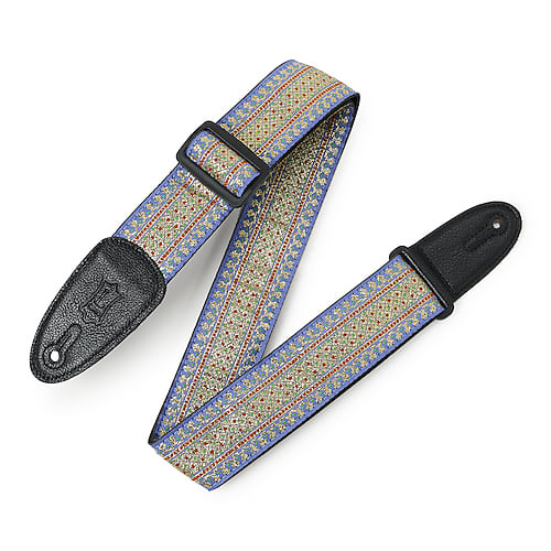 Levy's M8TF-002 M8 Style Strap with Thai Fabric Style Facing | Reverb