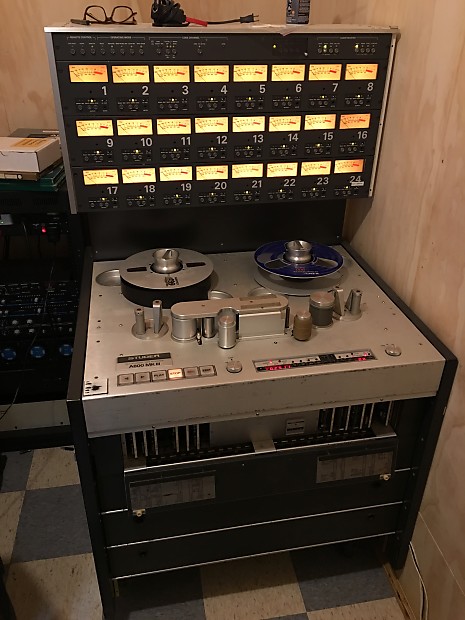 Studer A800 MK III 2" 24-Track Analog Multitrack Tape Machine image 1