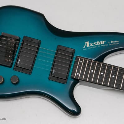 1986 Ibanez Axstar AX70, Made in Japan - rare set neck model in rare colour image 6
