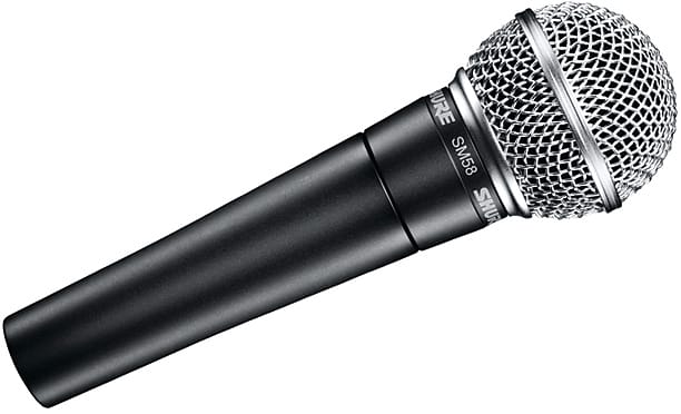 Shure SM58 Vocal Microphone, With Clip image 1