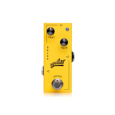 Reverb.com listing, price, conditions, and images for aguilar-db-599-bass-compressor-pedal