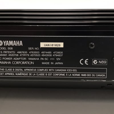 Yamaha S08 88 Key Programmable Synthesizer Keyboard image 16