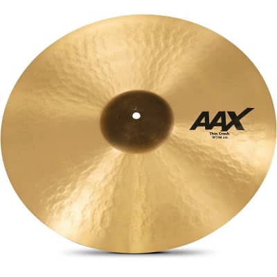 Sabian AAX 19" Thin Crash Cymbal/Natural Finish/Brand New/Model # 21906XC image 1