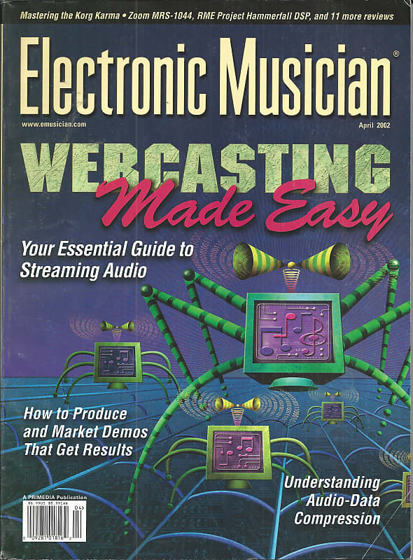 Electronic MusicianMagazine, April 2002 Reverb