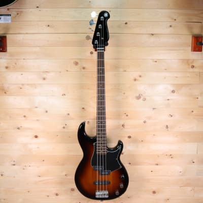 Yamaha BB434 Electric Bass 2017 - Rosewood Fingerboard, Tobacco Brown Sunburst image 2