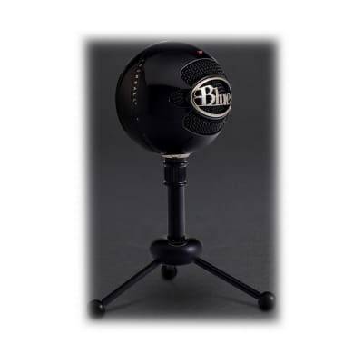 Blue Microphones Snowball USB Condenser Microphone with Accessory Pack, Ice Black image 14