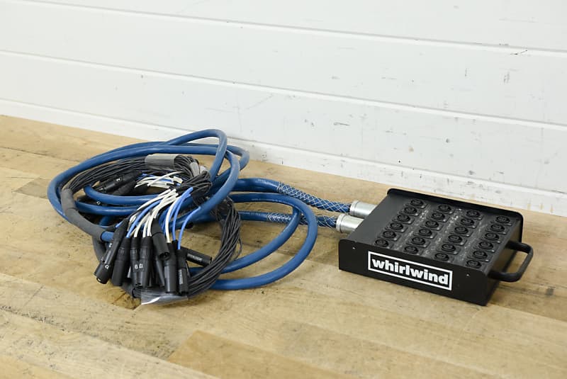 Elite Core PS12450 - 12 x 4 Channel Box-to-Fan Stage Snake, 50-ft